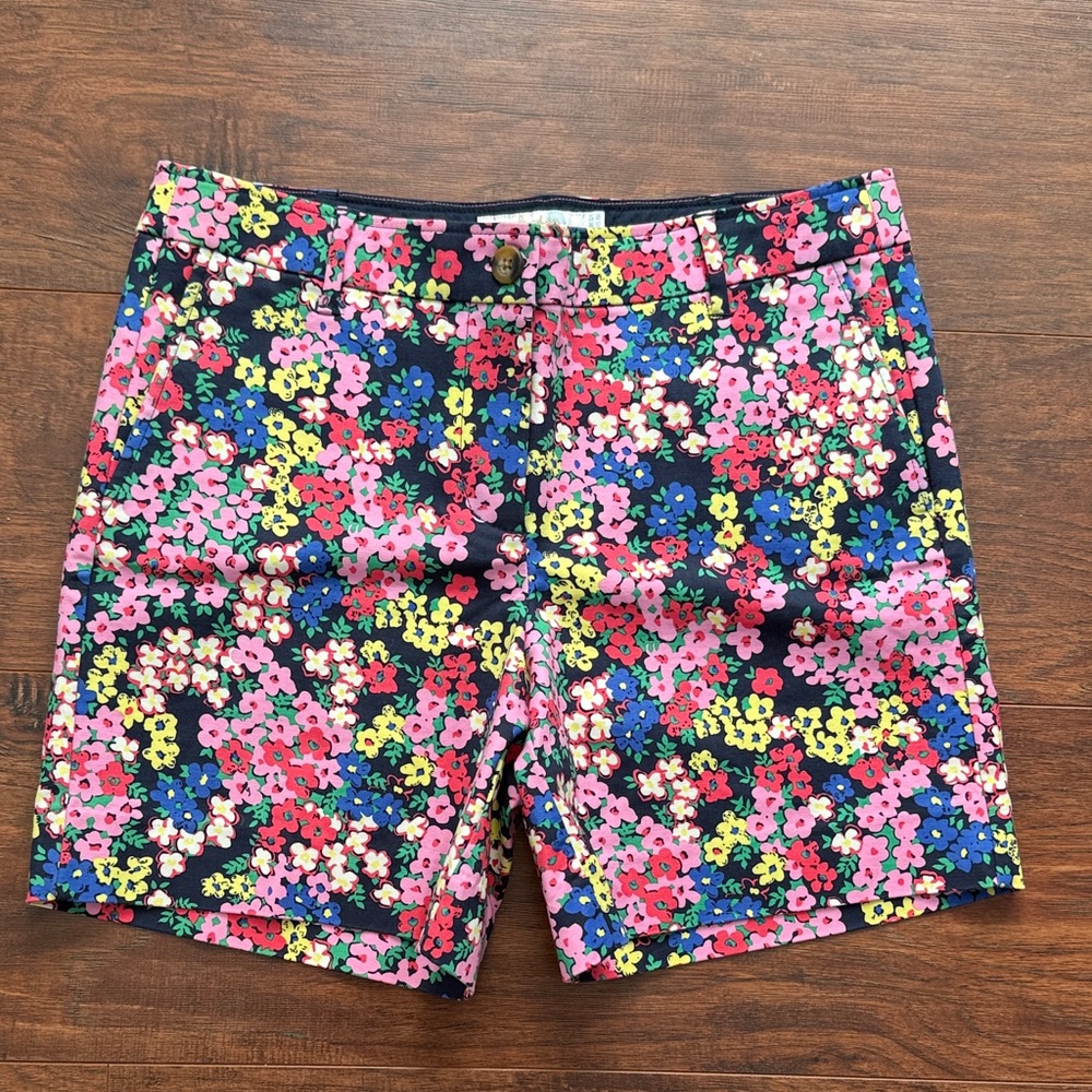 Boden Richmond Multicolor Floral Women's Shorts size 8L